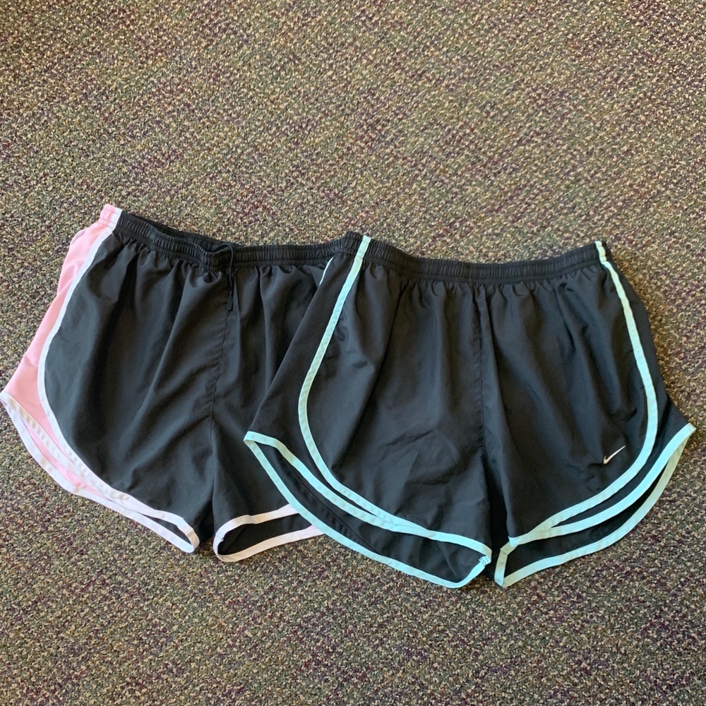 Two Pairs of Nike Tempo Running Shorts